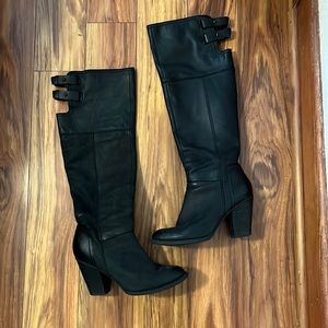 Aldo leather knee boots